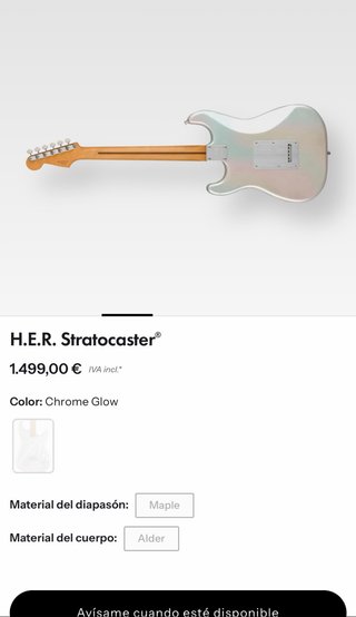 Guitarra Eléctrica Fender Stratocaster H.E.R.