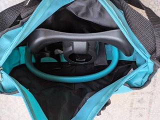 Triciclo infantil con manillar y asiento