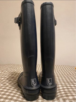 Botas de agua Wilde & King azul altas. Nuevas