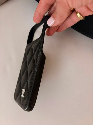 Cover iPhone 17 Pro Max Chanel trapuntato