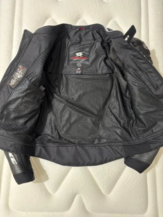 Mono de moto de cuero de 2 piezas Spyke EU48 (M)