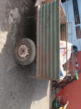 Remolque agrícola para motocultor