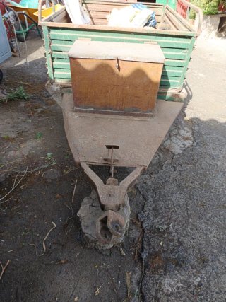 Remolque agrícola para motocultor