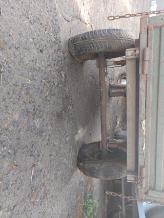 Remolque agrícola para motocultor