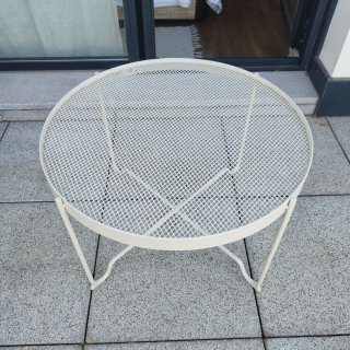Mesa redonda metálica Ikea