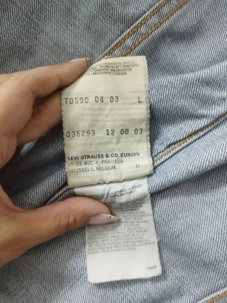 Cazadora tejana Levi's mujer