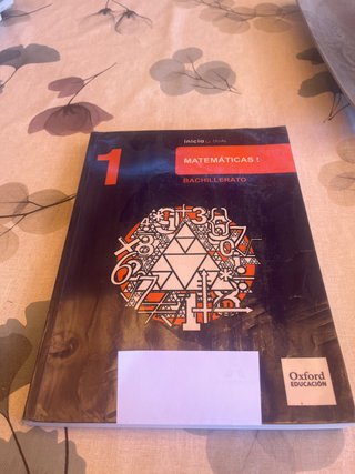Matemáticas I, 1 Bachillerato