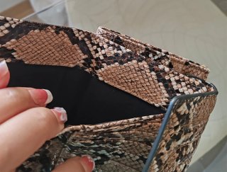 Cartera monedero estampado serpiente