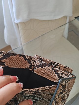 Cartera monedero estampado serpiente