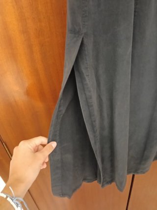Vestido tirantes gris oscuro Parfois