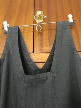 Vestido tirantes gris oscuro Parfois
