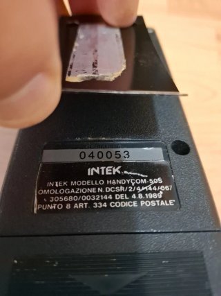 Walkie Talkie Intek Handycom-50S