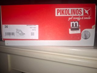 Sandalias Pikolinos blancas talla 36
