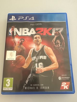 NBA 2K17 PS4 (PlayStation 4) - Pau Gasol