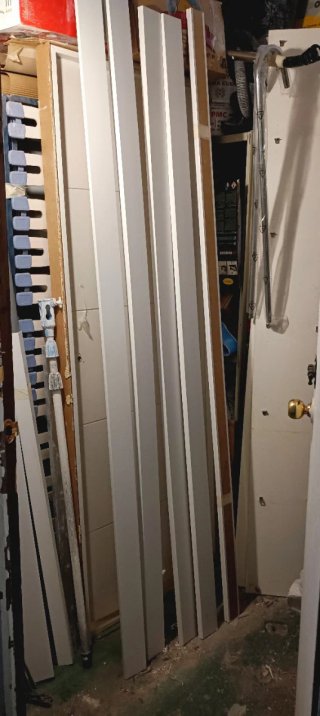 Puerta interior blanca lacada