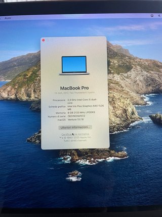 MacBook Pro Apple Argento/Grigio Siderale