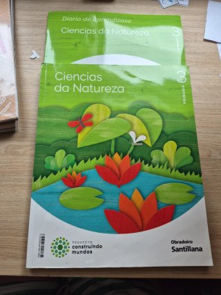 Libro de texto Ciencia Natureza 3 de primaria