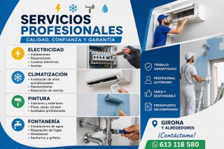 Electricidad lampistas aire acondicionado