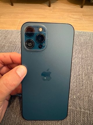 iPhone 12 Pro Max Blu/Argento