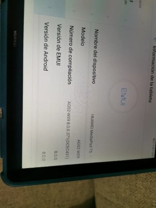 Tablet Huawei con sujeccion Azul 32gb