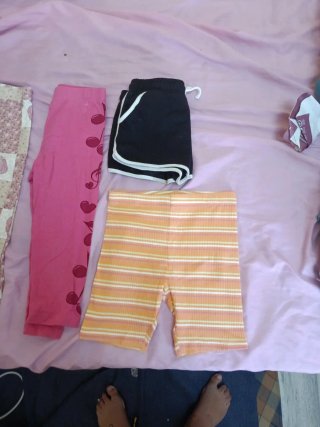 Pack Pantalones Pirata y Cortos 7-8 años
