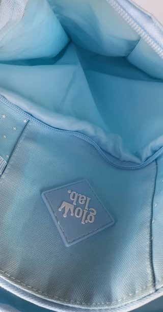 Mochila Glow Lab azul con estrella