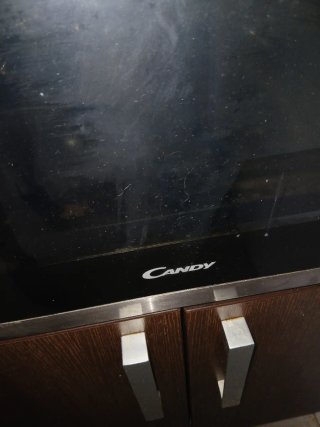 Horno Candy 65L Negro y Plata