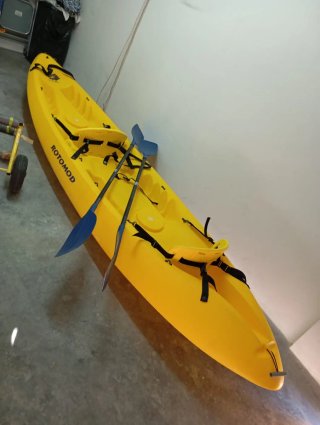 KAYAK ROTOMOD 2+1 personas amarillo