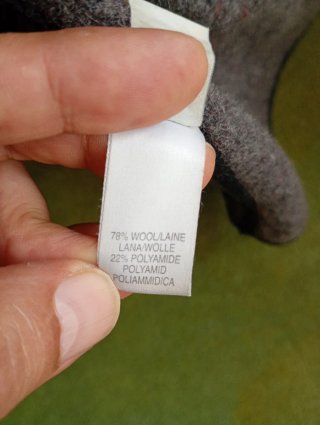 Abrigo Paul Smith lana con capucha gris talla M