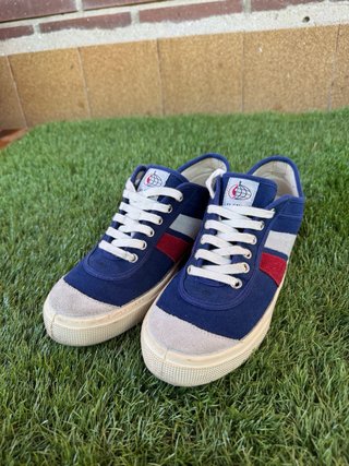 Zapatillas El Ganso Azul y Beige