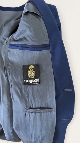 Chaqueta americana azul marino talla M