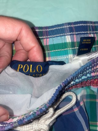 Bañador Polo Ralph Lauren Tartán Multicolor