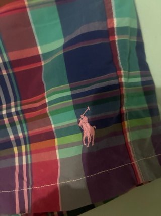 Bañador Polo Ralph Lauren Tartán Multicolor
