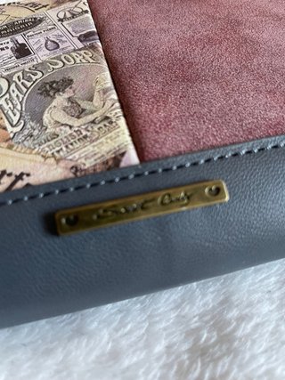 Monedero estampado mujer