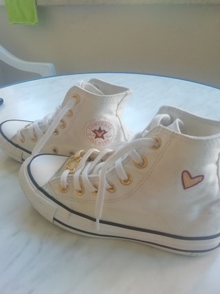Botas Converse Niña Talla 36 Blancas