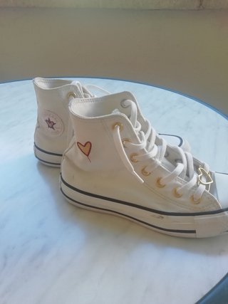 Botas Converse Niña Talla 36 Blancas