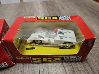 Coches Scalextric SCX y Matchbox
