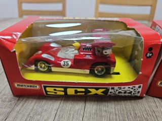 Coches Scalextric SCX y Matchbox