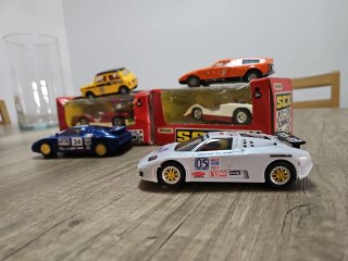 Coches Scalextric SCX y Matchbox