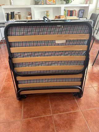 Cama plegable 1 plaza con colchón