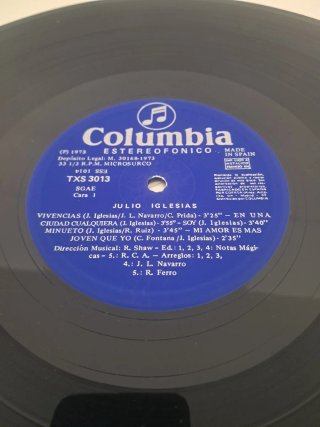Vinilo LP Julio Iglesias - Soy 1ª Edición 1973