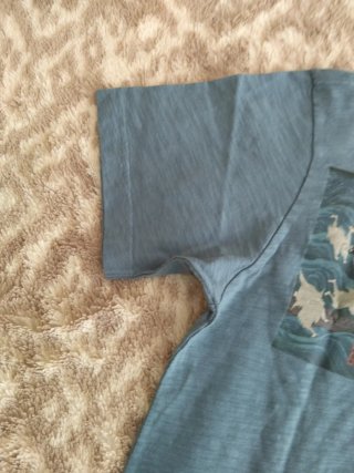 Camiseta Uniqlo Talla S Azul