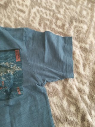 Camiseta Uniqlo Talla S Azul