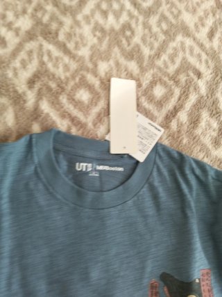 Camiseta Uniqlo Talla S Azul