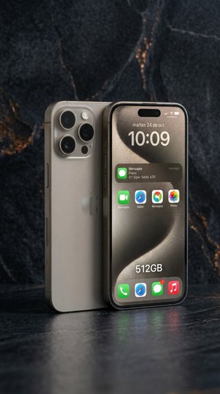 iPhone 15 Pro Max 512GB Titanio Natural