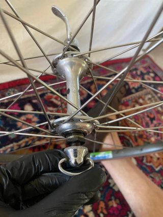 Rueda Ambrosio Super Record Campagnolo Vittoria