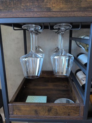 Mueble Vinoteca Estilo Industrial
