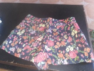 Falda pantalón floral