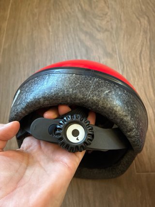 2 Cascos Bici Niñ@s Rojos Talla S