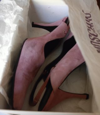 Scarpe donna Moschino rosa